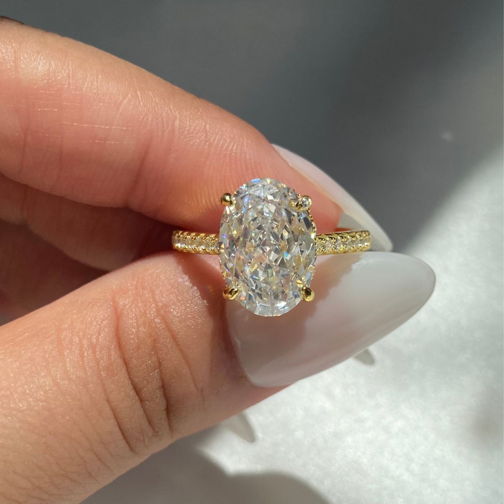 'FOREVER YOURS' RING - GOLD