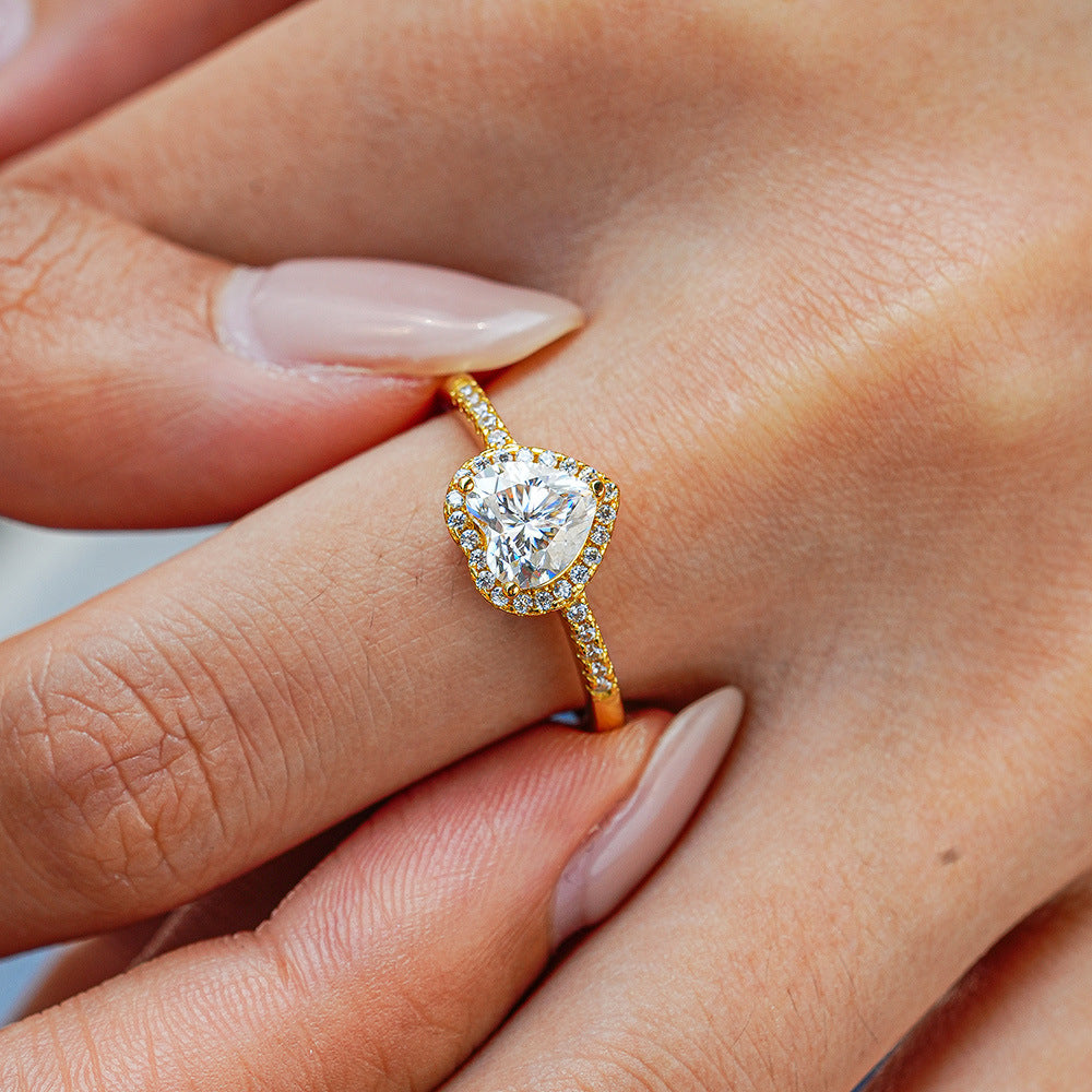 'BAE' RING - 1CT MOISSANITE