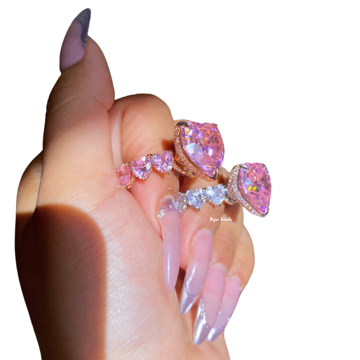 'AURORA' PRINCESS HEART RING