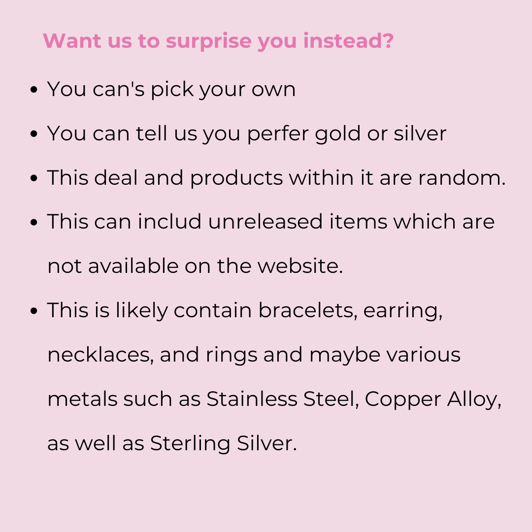FREE MYSTERY RING (WHEN OVER $70 USD)