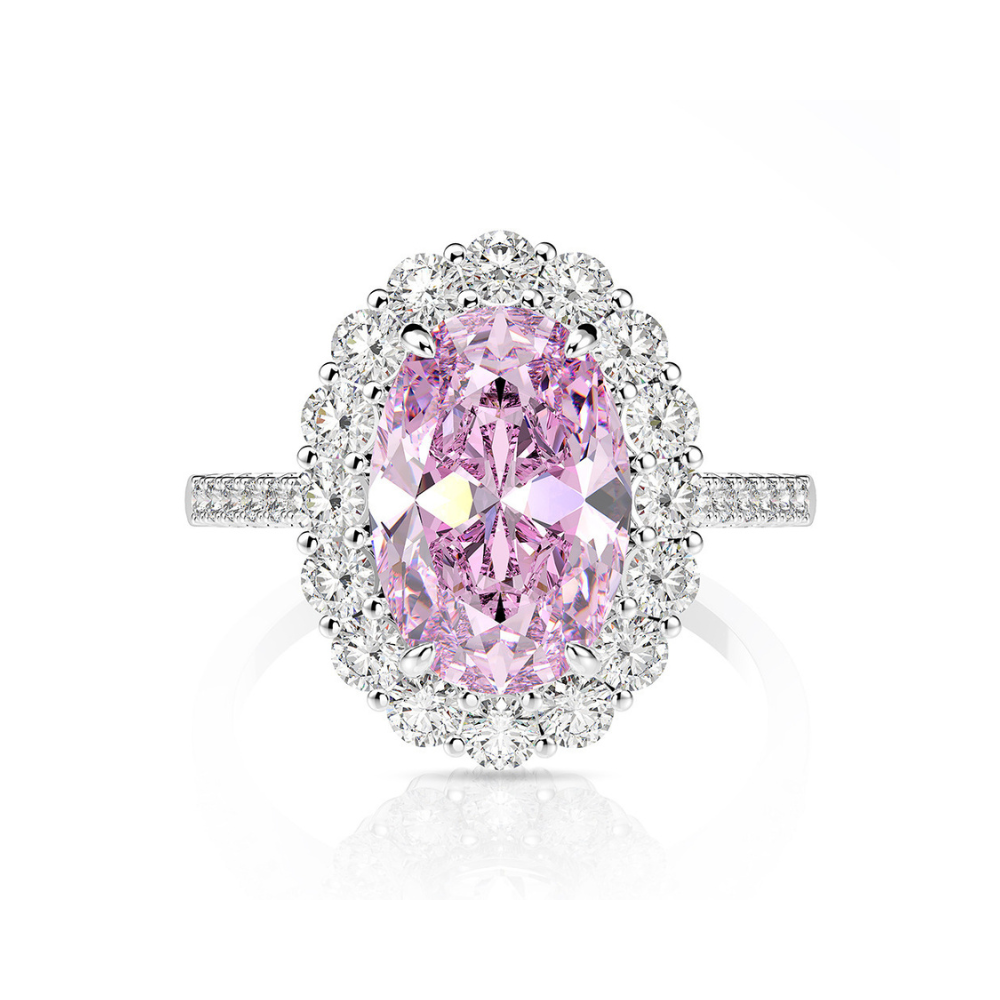 'BELLA' PINK ENGAGEMENT RING
