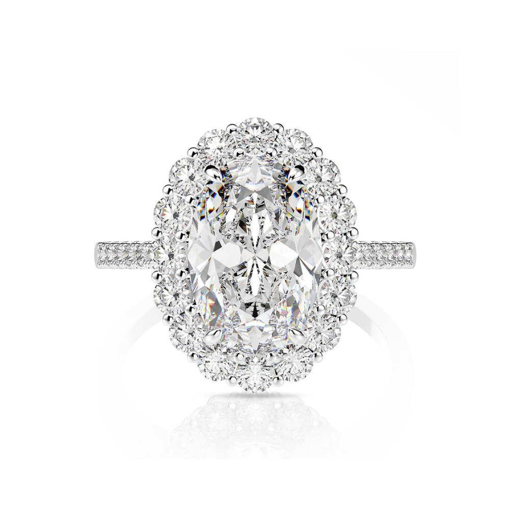 'BELLA' PINK ENGAGEMENT RING
