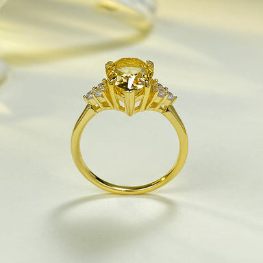 'GOLDEN TEARDROP' RING