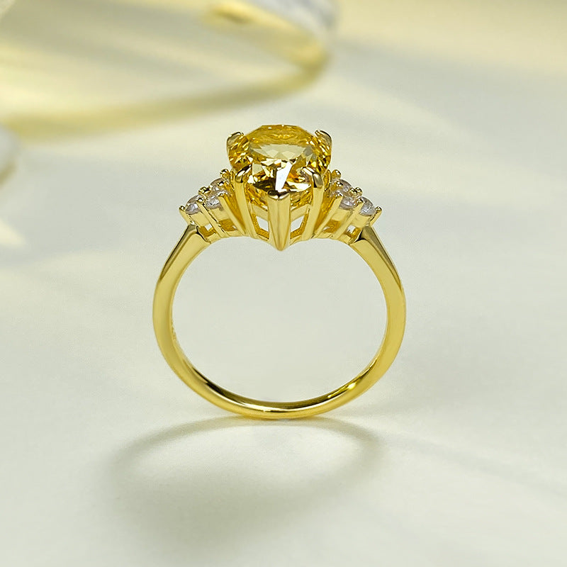'GOLDEN TEARDROP' RING