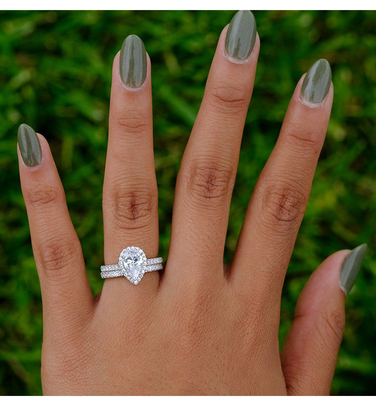 'LINKED FOREVER' RING SET