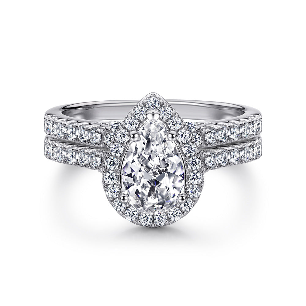 'LINKED FOREVER' RING SET