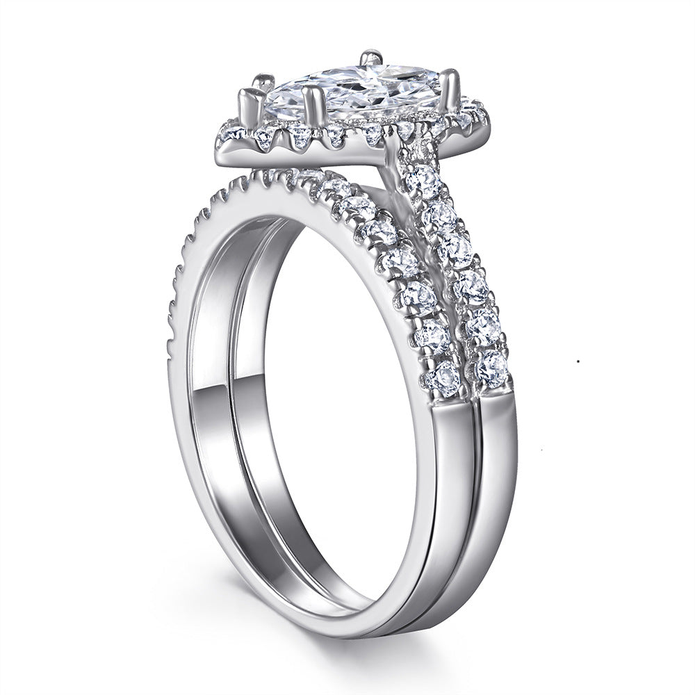 'LINKED FOREVER' RING SET