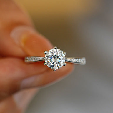 'LITTLE ME' RING - 1CT MOISSANITE