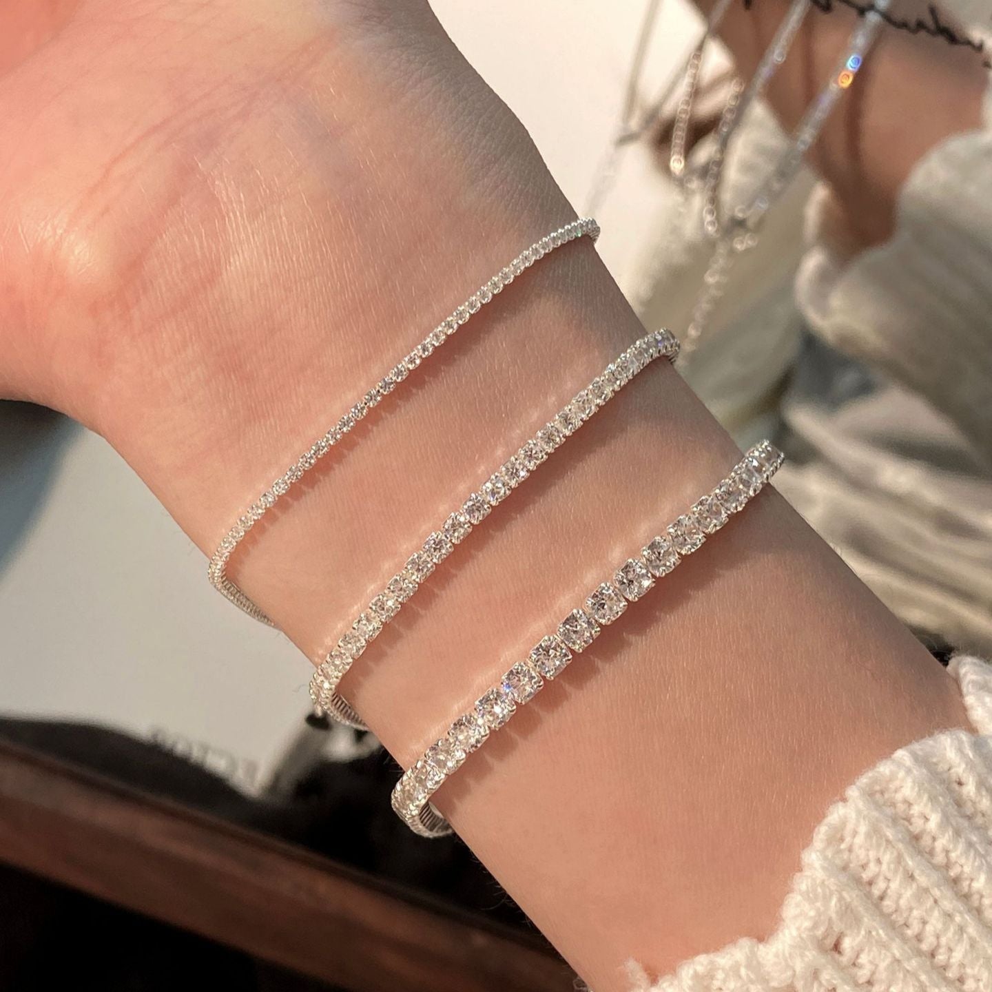 CRYSTAL TENNIS BRACELET