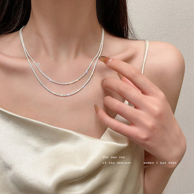 SHIMMER CHAIN NECKLACE