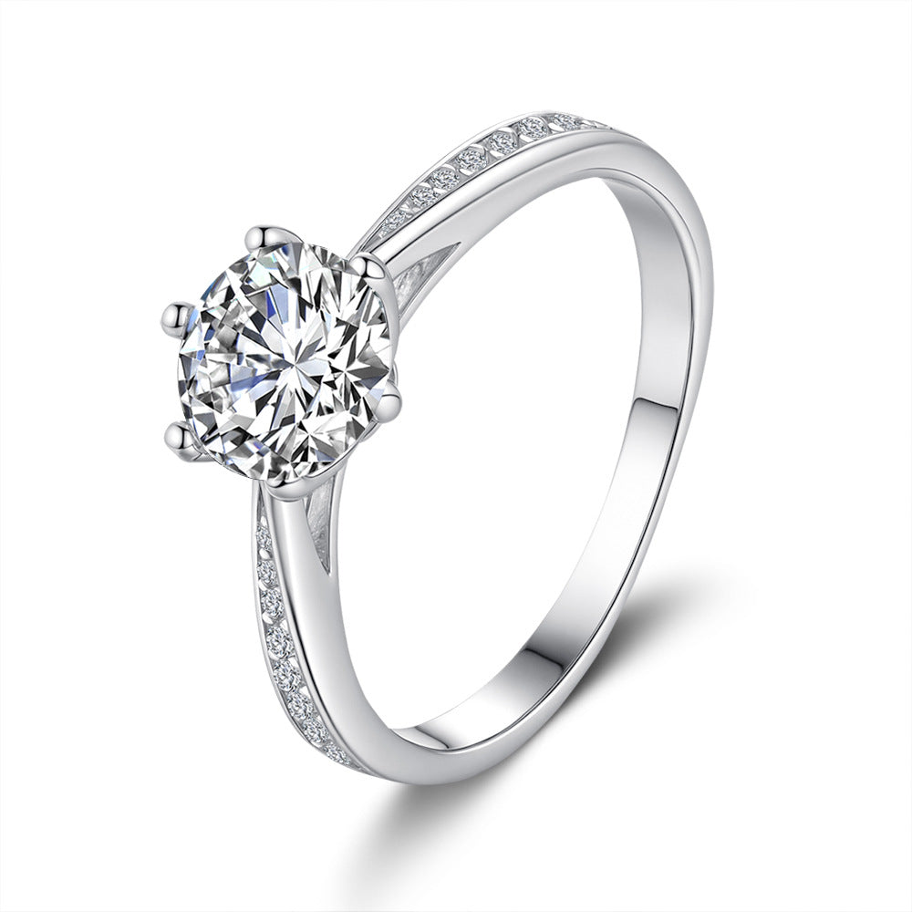 'LITTLE ME' RING - 1CT MOISSANITE
