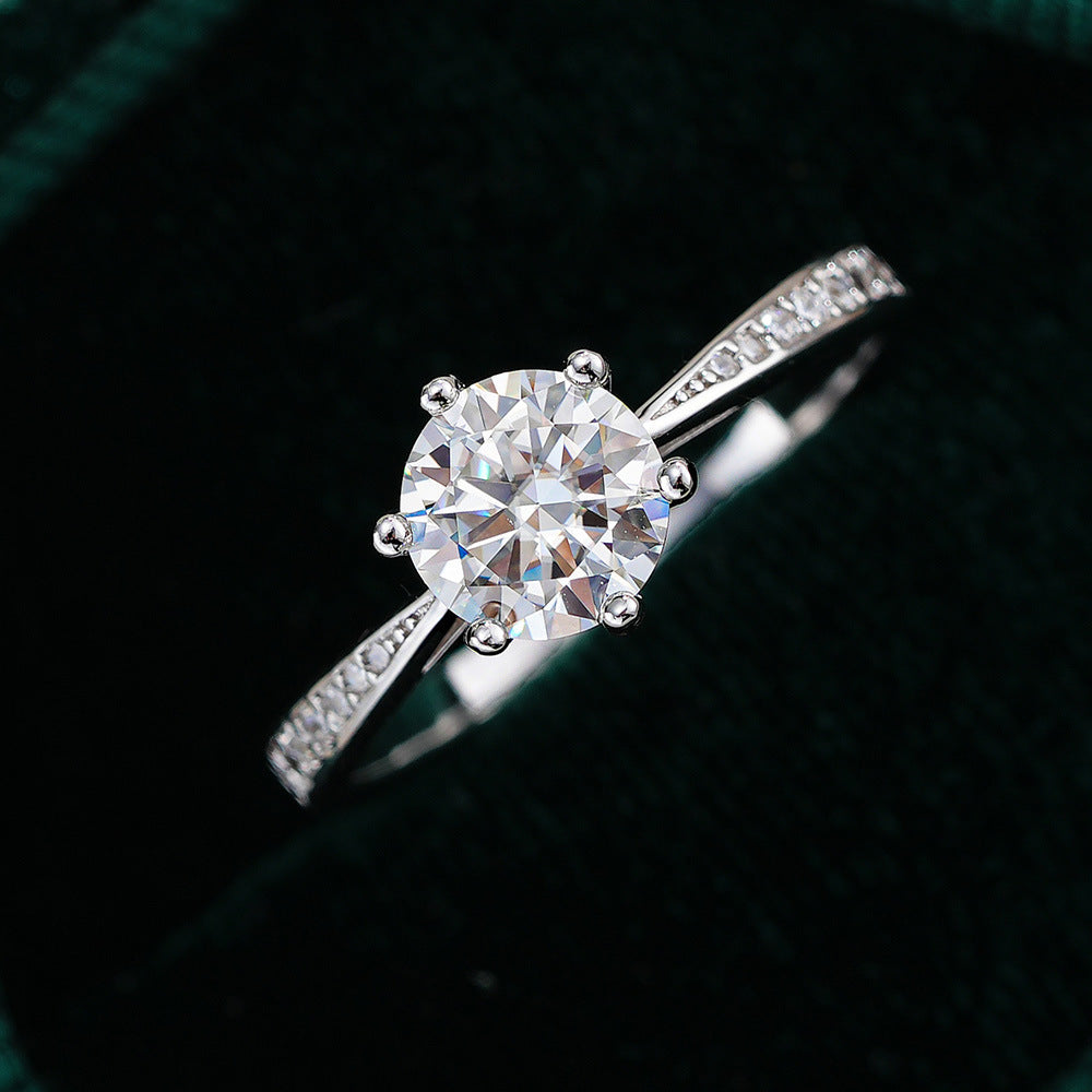 'LITTLE ME' RING - 1CT MOISSANITE