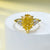 'GOLDEN TEARDROP' RING