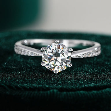 'LITTLE ME' RING - 1CT MOISSANITE