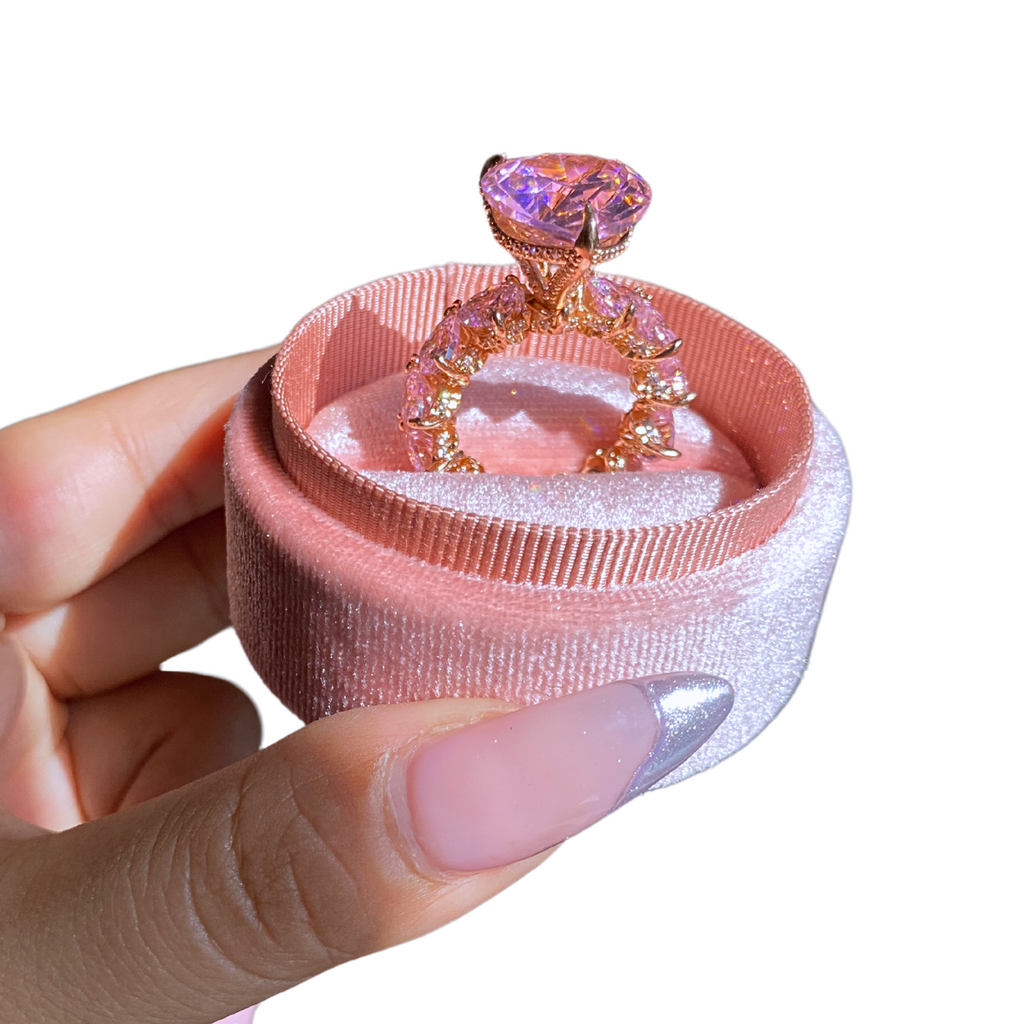 'AURORA' PRINCESS HEART RING