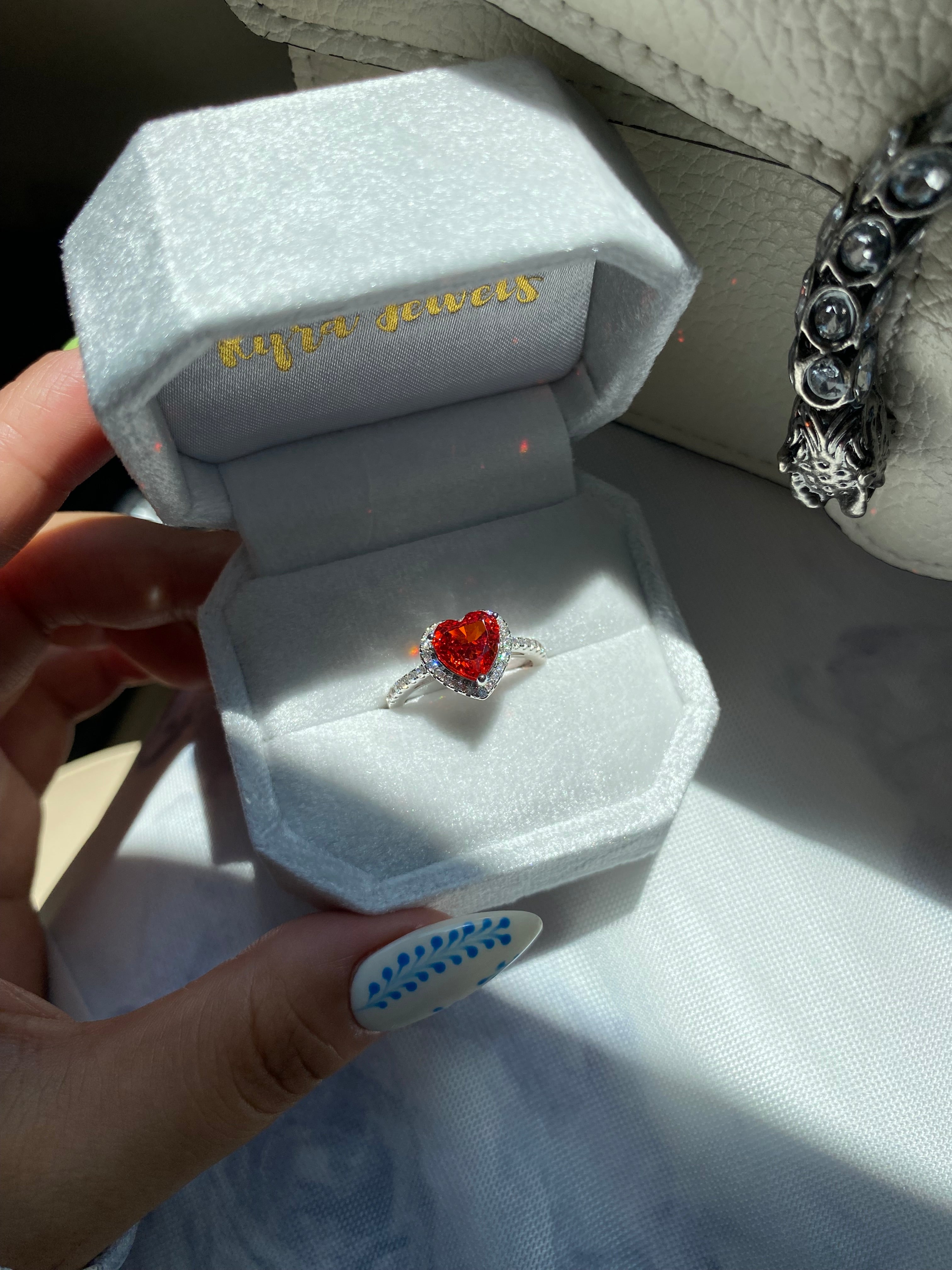'BURNING LOVE' RING