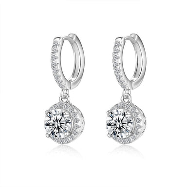 'THE MRS‘ MOISSANITE EARRINGS