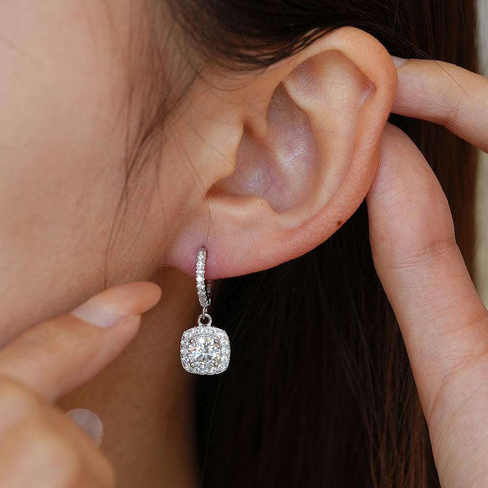 'WIFE MODE ON‘ MOISSANITE EARRINGS