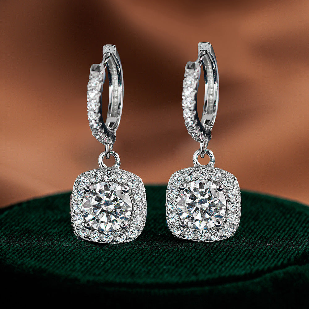 'WIFE MODE ON‘ MOISSANITE EARRINGS