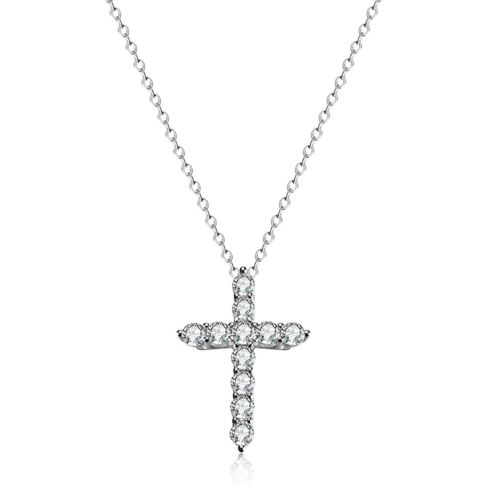 'FAITH‘ MOISSANITE NECKLACE