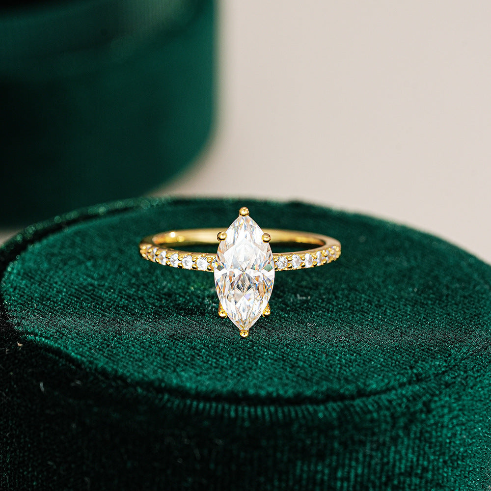 'THE ICON' RING - 3CT MOISSANITE