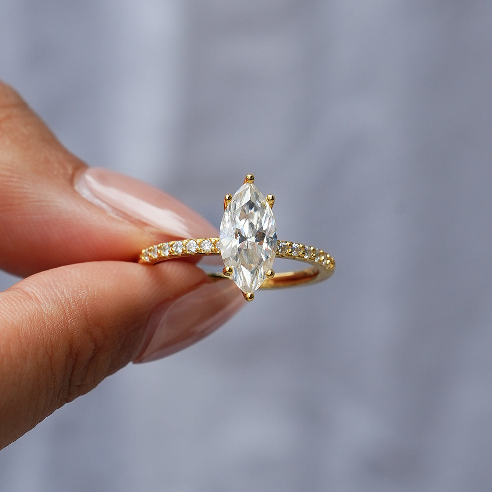 'THE ICON' RING - 3CT MOISSANITE