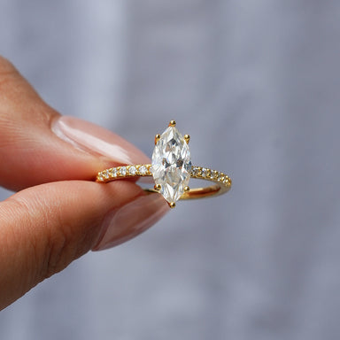 'THE ICON' RING - 3CT MOISSANITE