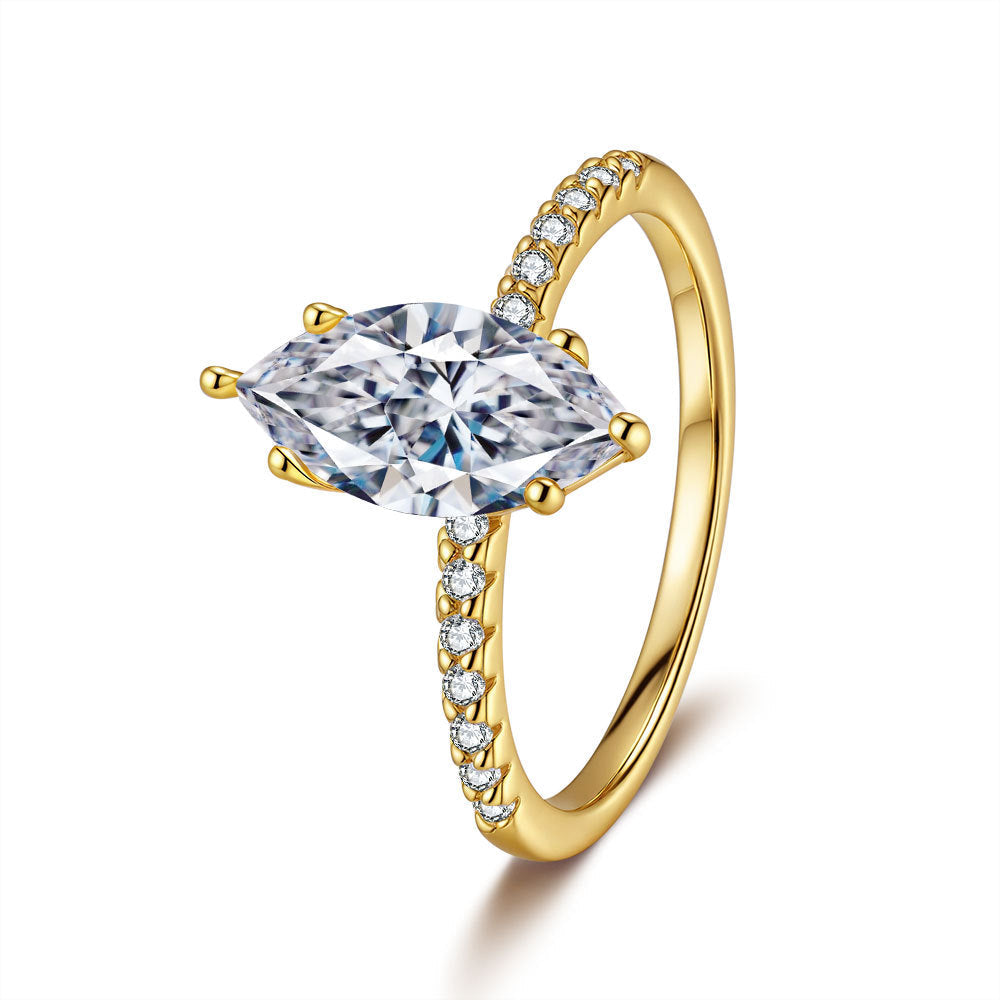 'THE ICON' RING - 3CT MOISSANITE