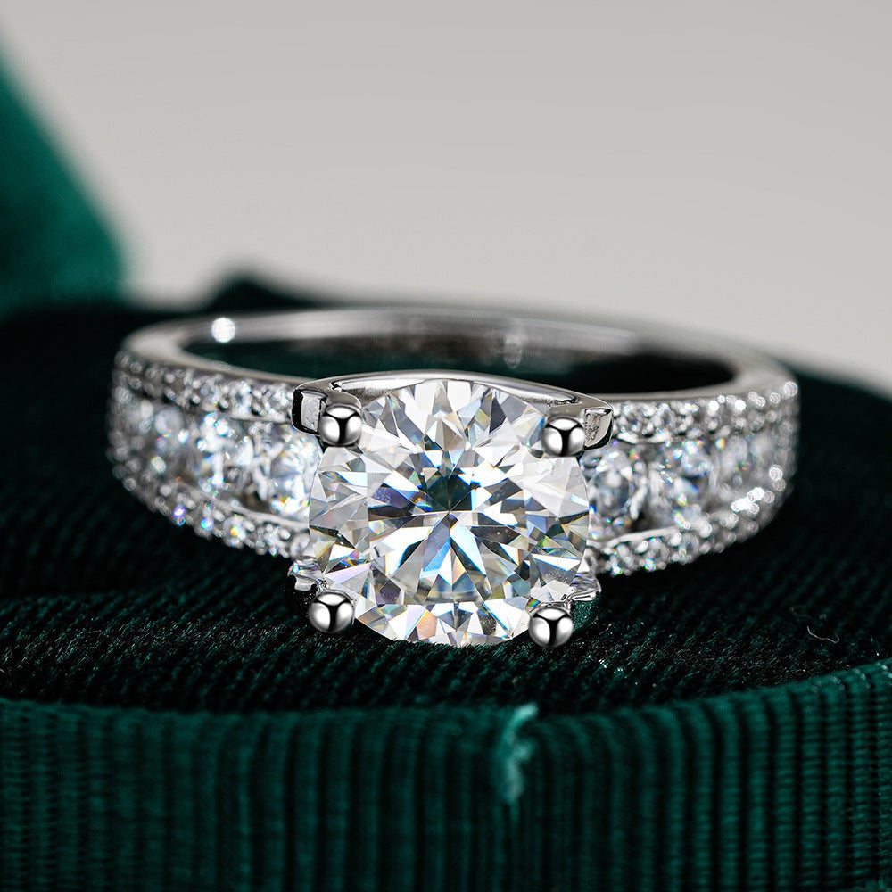 'ENGAGE ME' RING - 3CT MOISSANITE