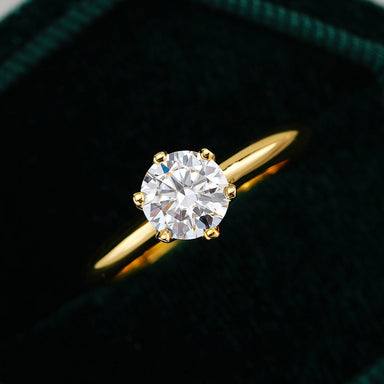 'DIAMOND DUPE' RING - 2CT MOISSANITE