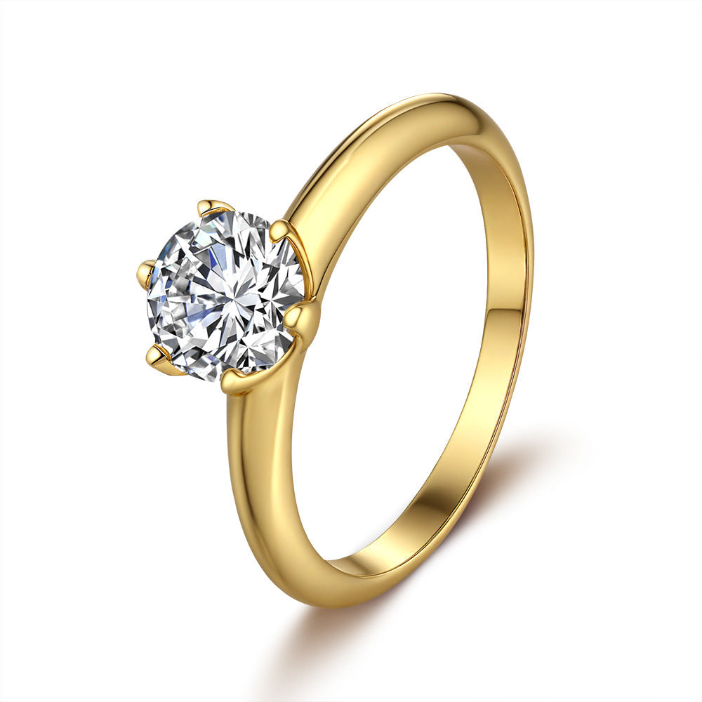 'DIAMOND DUPE' RING - 2CT MOISSANITE