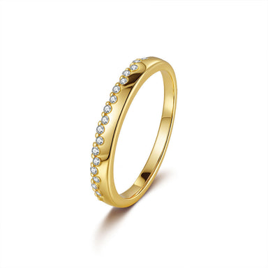 'GOLDEN MAGNOLIA' MOISSANITE RING