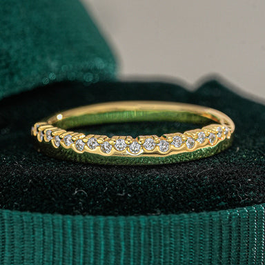 'GOLDEN MAGNOLIA' MOISSANITE RING