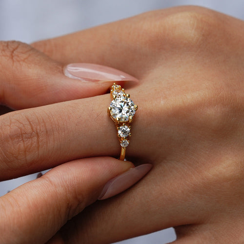 'ALLURE' MOISSANITE RING