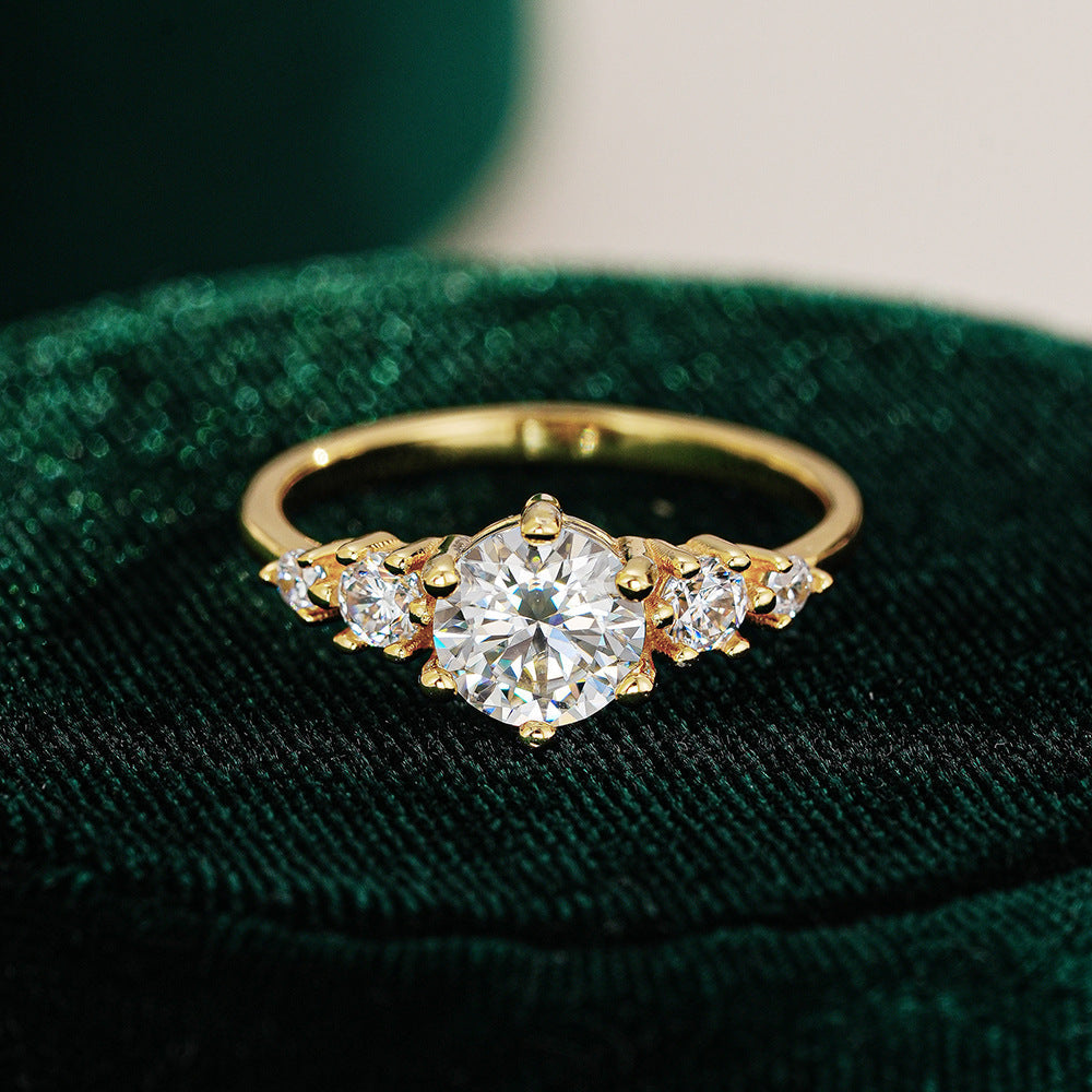 'ALLURE' MOISSANITE RING