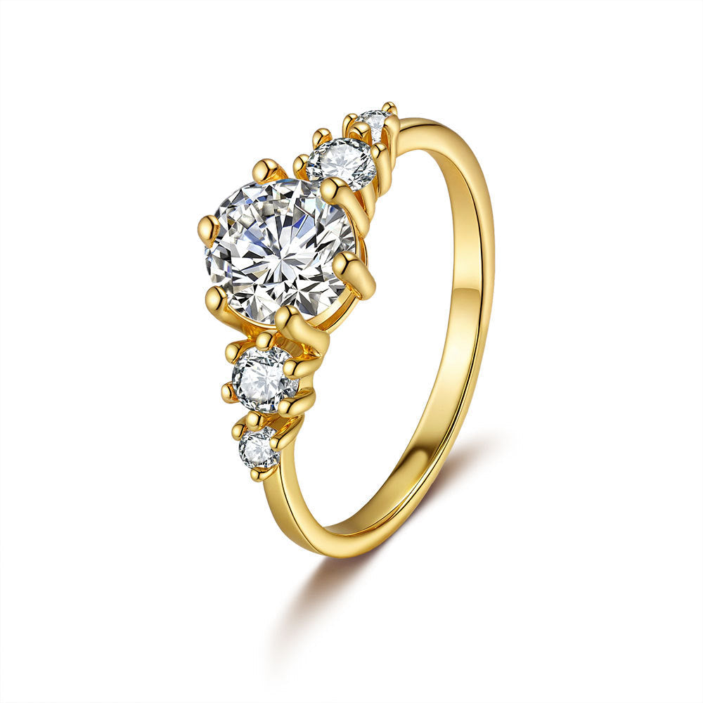 'ALLURE' MOISSANITE RING