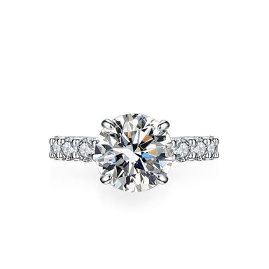 'MAJESTIC' RING - 2CT MOISSANITE
