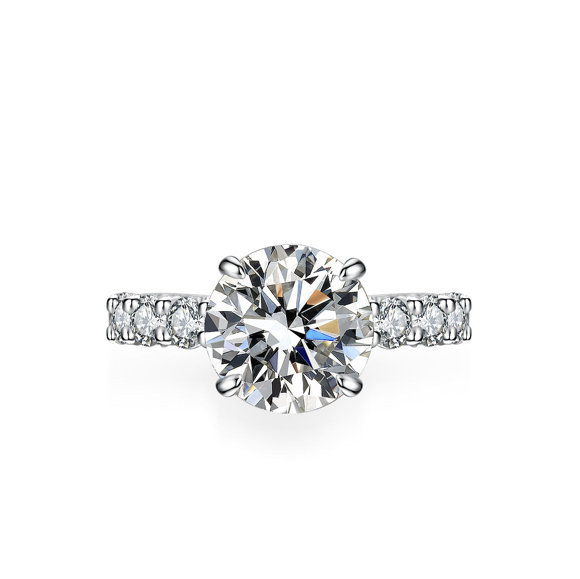 'MAJESTIC' RING - 2CT MOISSANITE