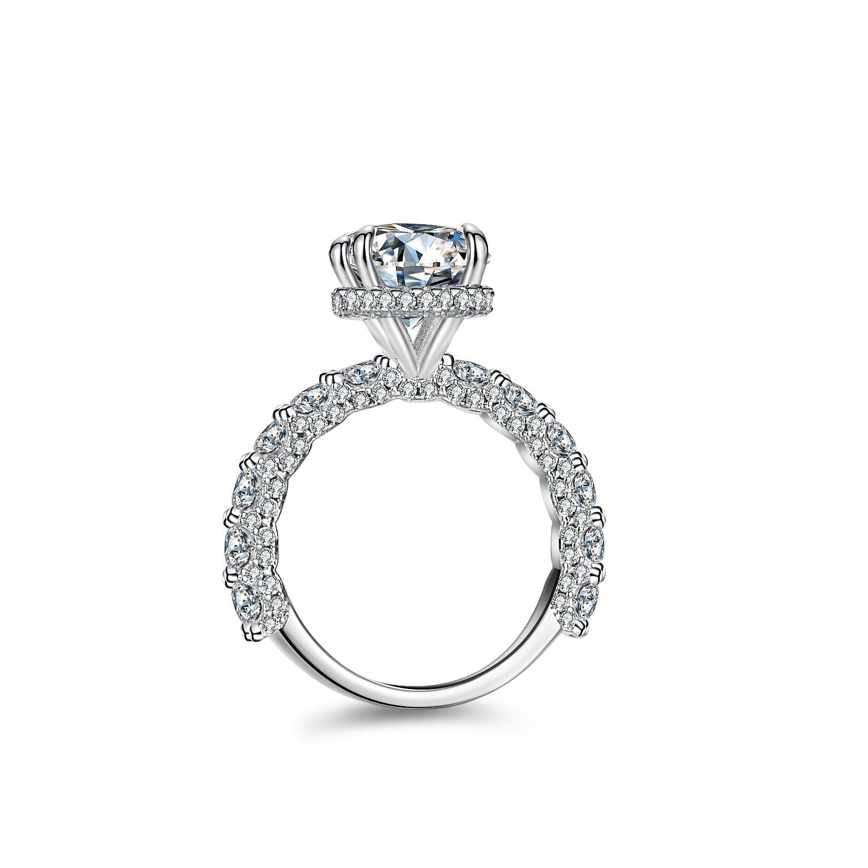 'MAJESTIC' RING - 2CT MOISSANITE
