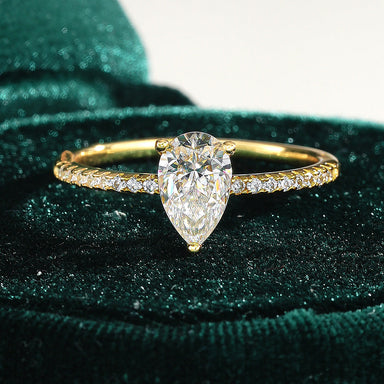 'DAINTY DEW' MOISSANITE RING