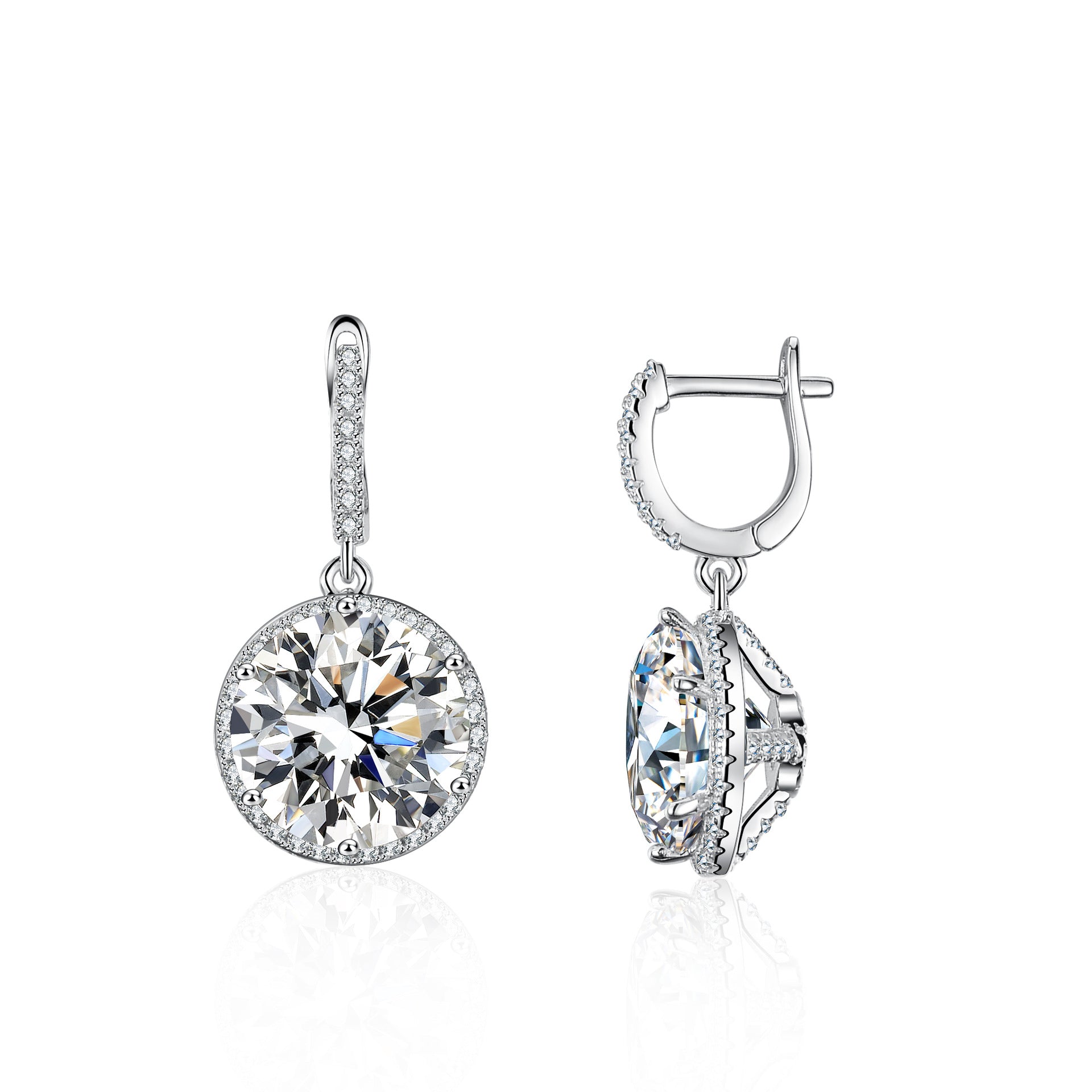 'BRIDEZILLA' MOISSANITE EARRINGS