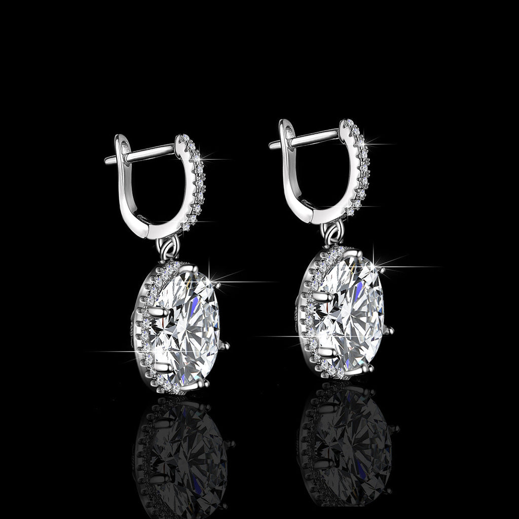 'BRIDEZILLA' MOISSANITE EARRINGS