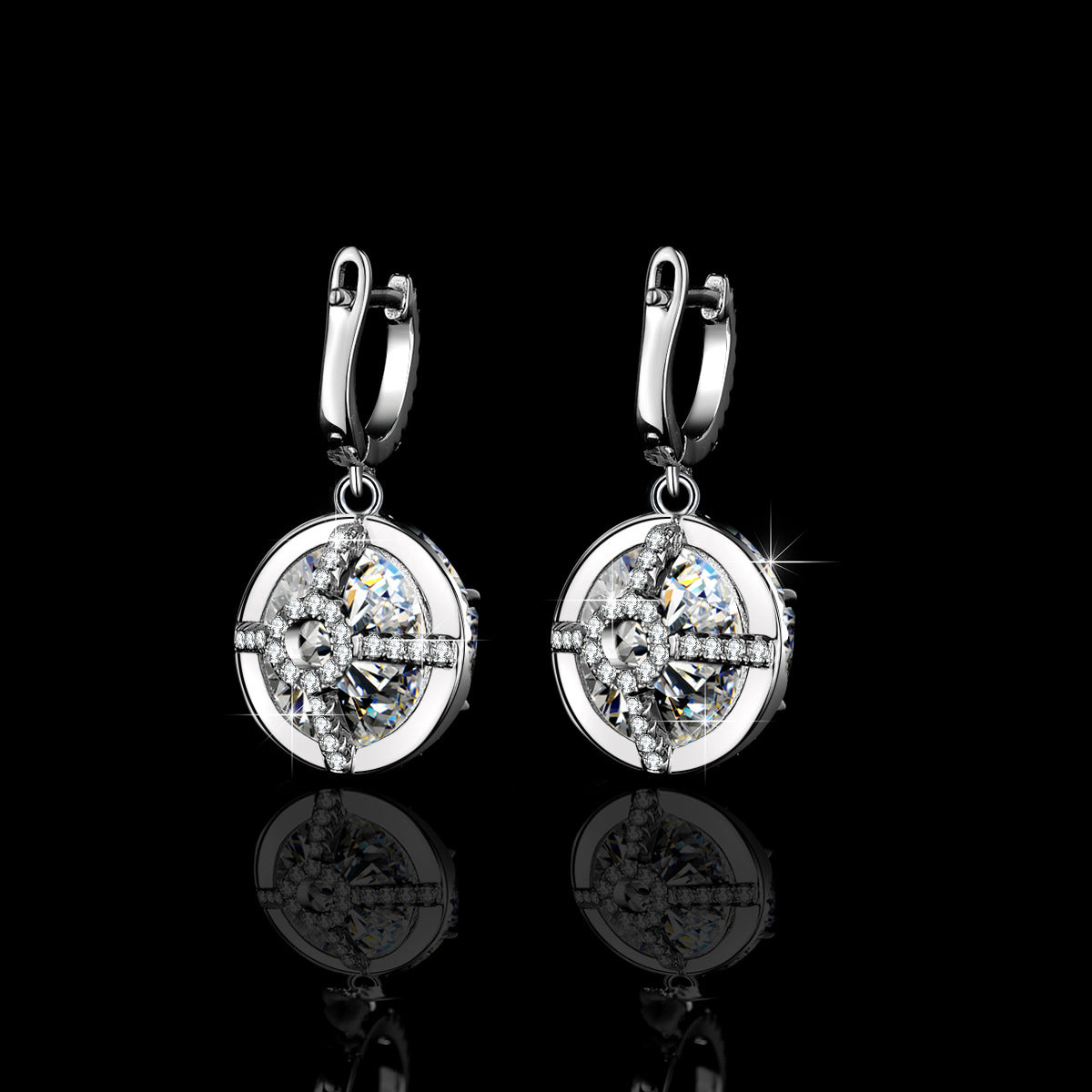 'BRIDEZILLA' MOISSANITE EARRINGS