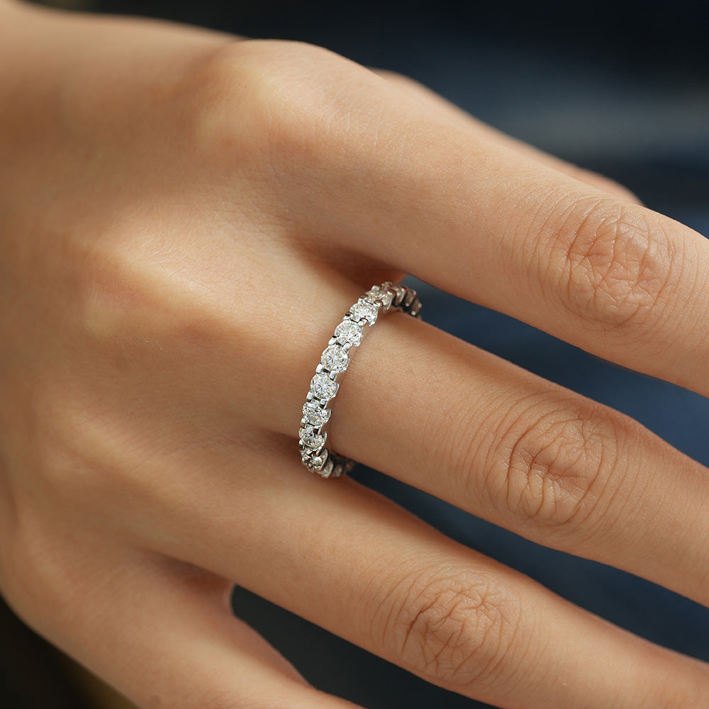 'THE ALWAYS' MOISSANITE RING