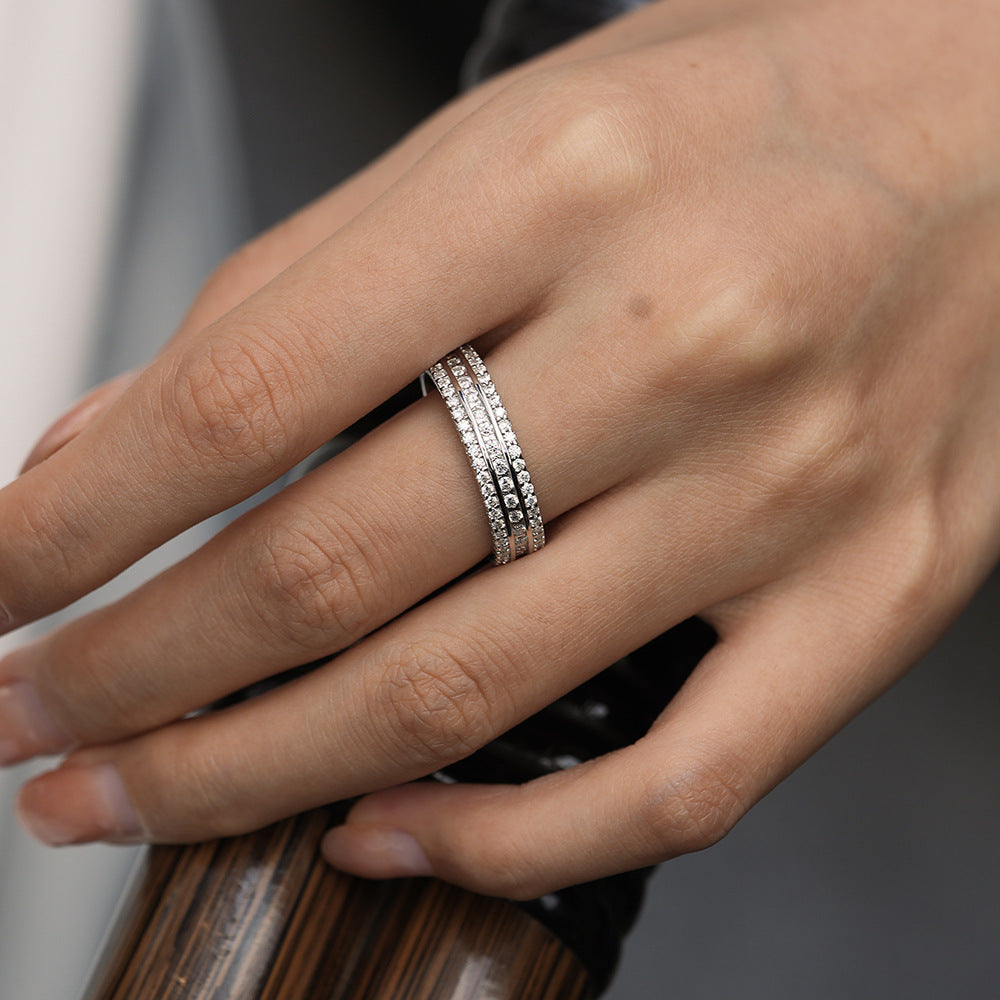 'THE HEIRESS' MOISSANITE RING