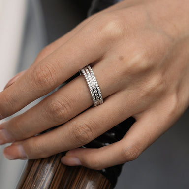 'THE HEIRESS' MOISSANITE RING