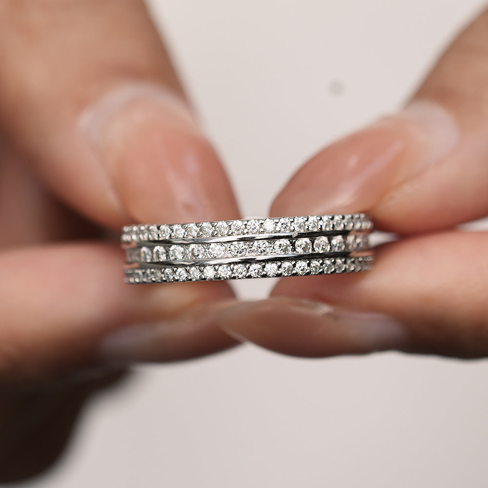 'THE HEIRESS' MOISSANITE RING