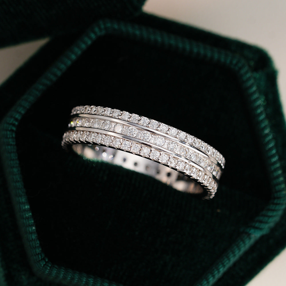 'THE HEIRESS' MOISSANITE RING