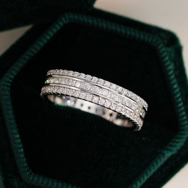 'THE HEIRESS' MOISSANITE RING