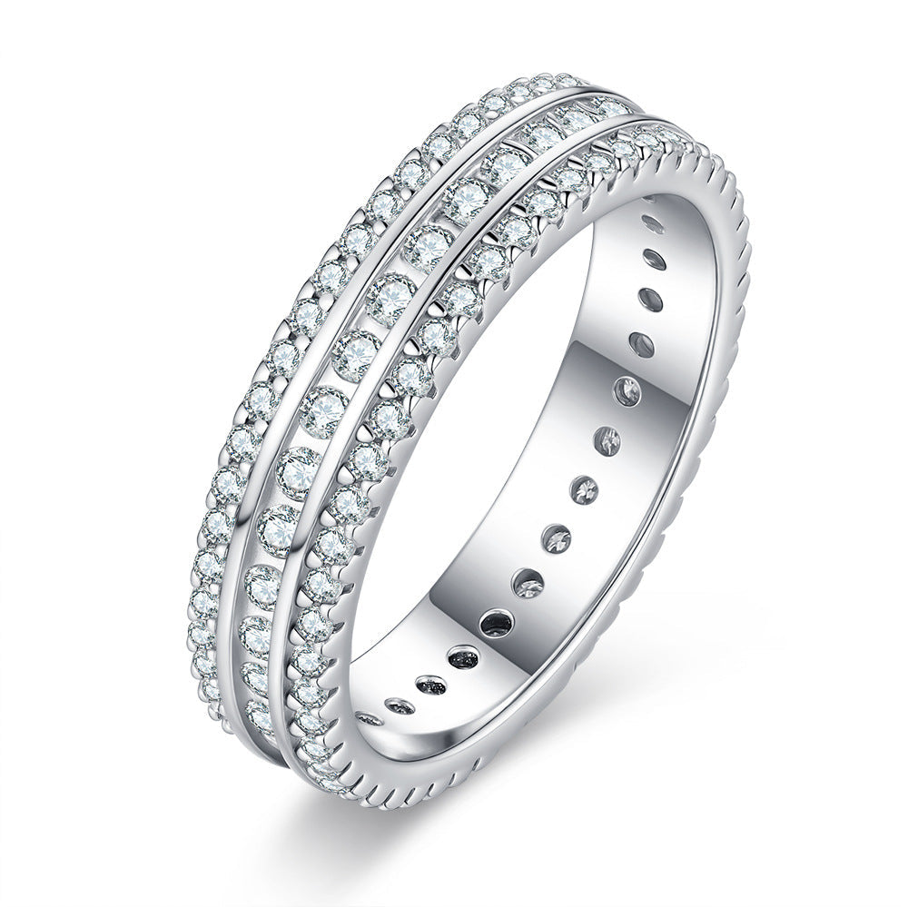 'THE HEIRESS' MOISSANITE RING